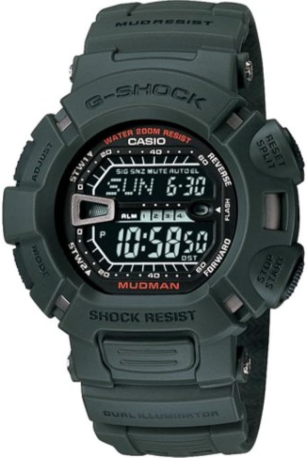 Amazon.co.jp: [カシオ]Casio 腕時計 GShock Green Mudman Digital