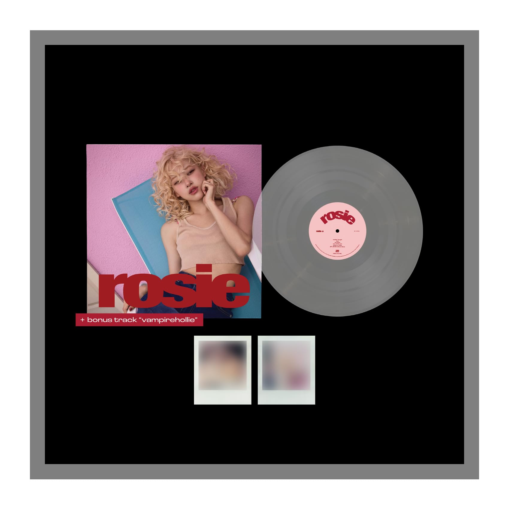 Amazon.co.jp: BLACK'PINK ROSÉ rosie 1st Studio Album LP Vinyl