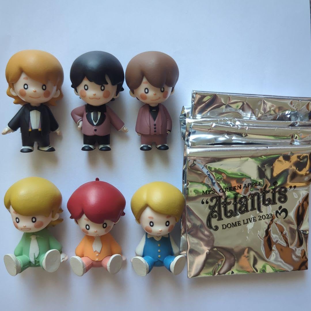 Mrs. GREEN APPLE Atlantisガチャ フィギュア3体セット 公式通販 Mrs