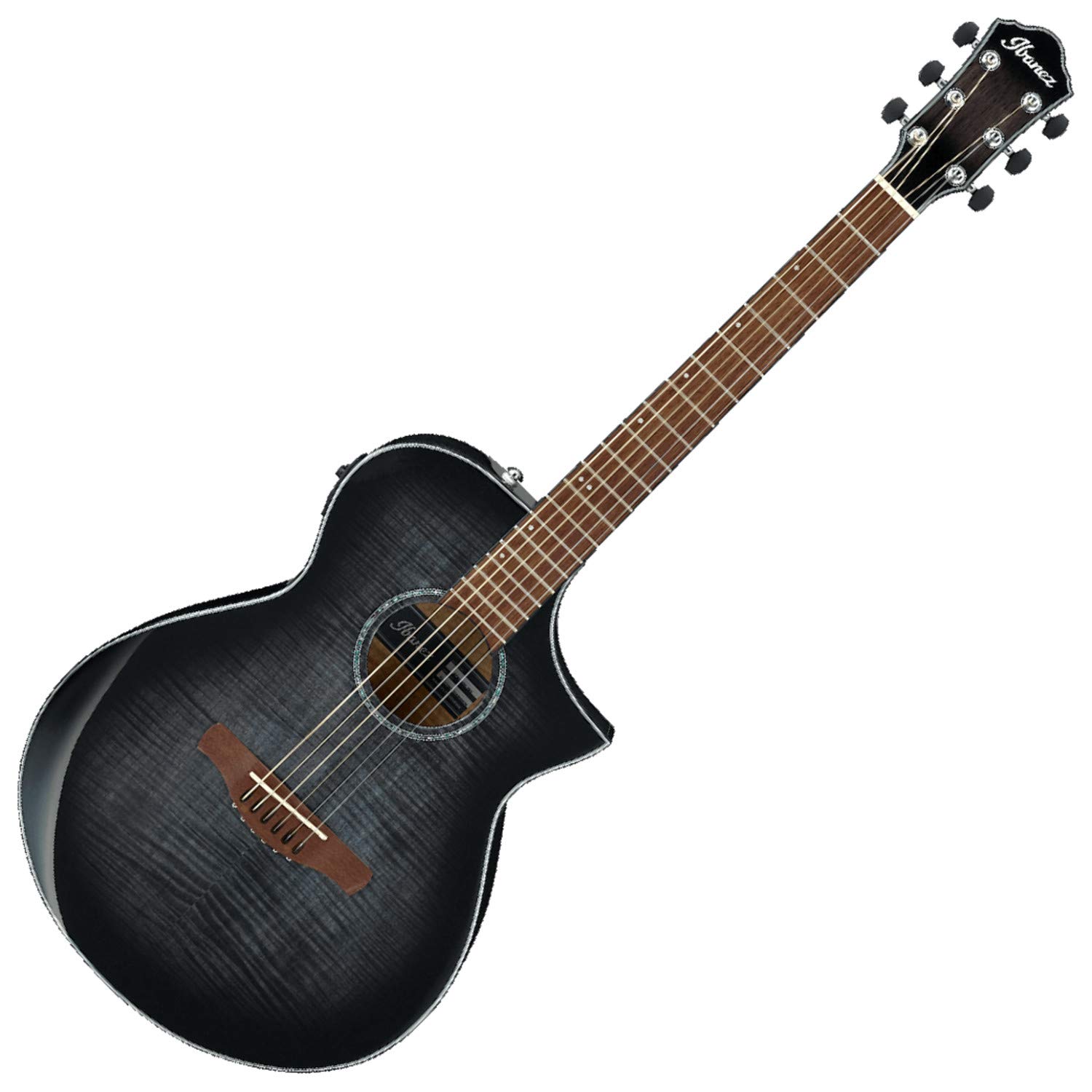 Amazon.com: Ibanez AEWC400 - Transparent Black Sunburst High Gloss