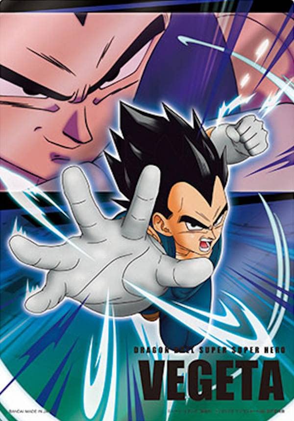 Amazon.co.jp: 【ベジータ】スーパーメタリックポスター