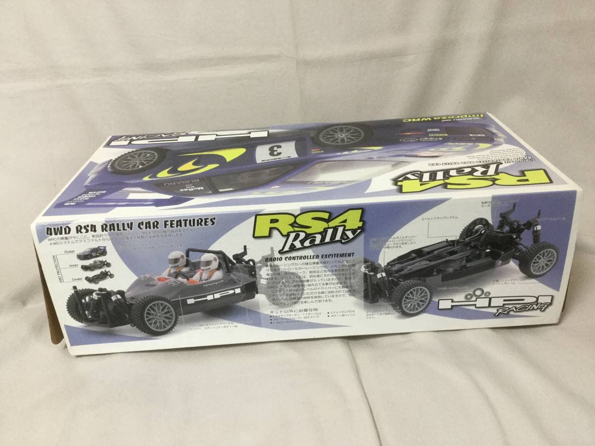 Amazon.co.jp: 絶版 HPIレーシング 1/10 電動RCカー RS4 Rally