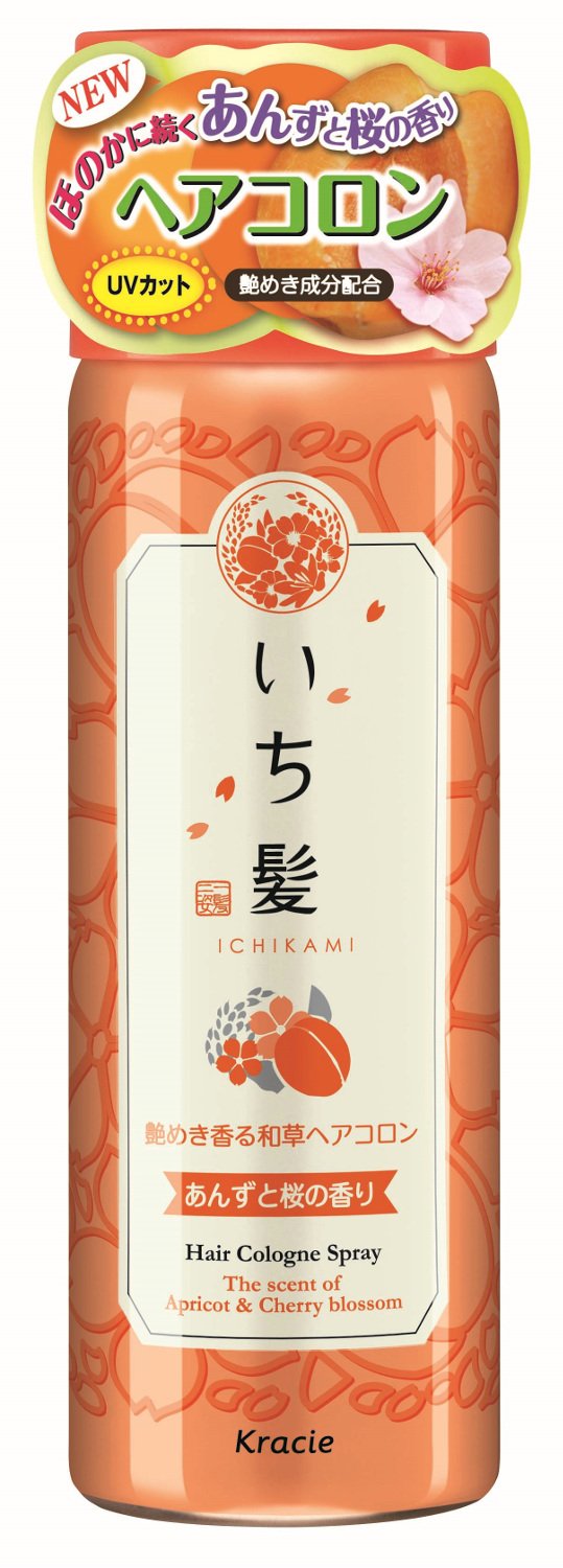 Amazon | いち髪 艶めき香る和草ヘアコロン あんずと桜の香り 80g