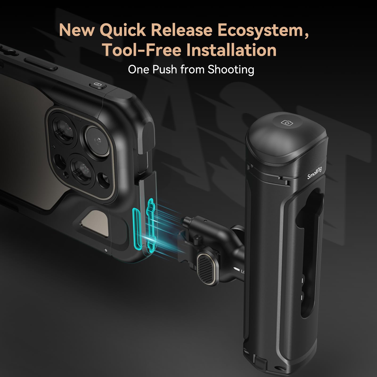 Amazon.com: SmallRig Dual Handheld Phone Cage Kit for iPhone 15