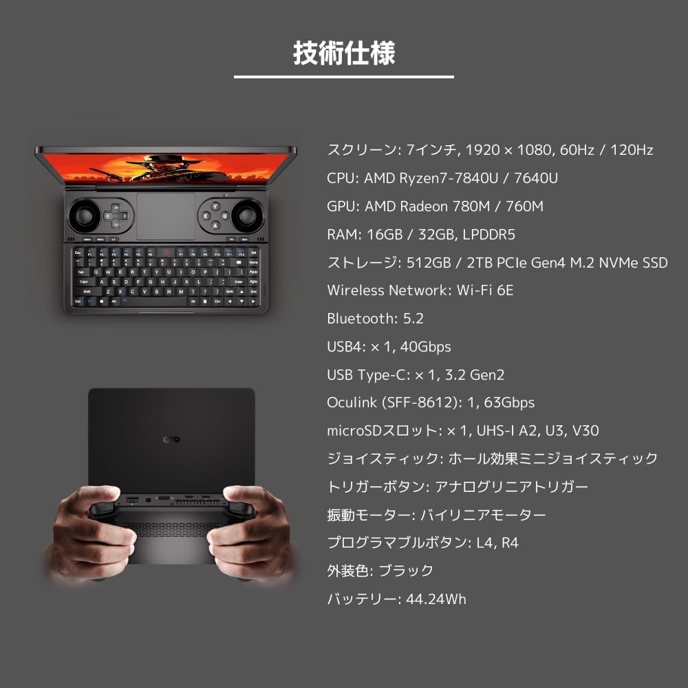 Amazon.co.jp: [セット品]GPD WIN Mini 日本限定オリジナル特典セット
