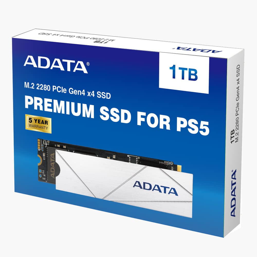Amazon | ADATA プレミアム SSD PS5 1TB PCIe Gen4 M.2 2280 内蔵