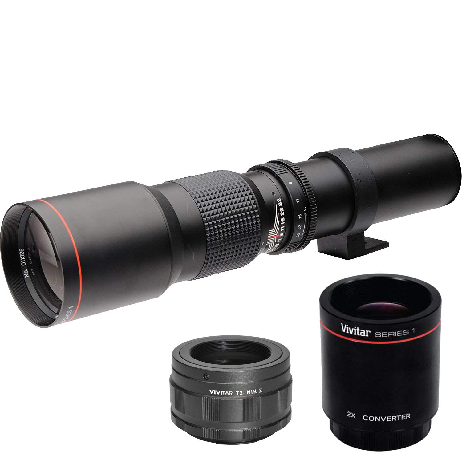 Amazon.co.jp: ハイパワー 500mm/1000mm f/8 手動望遠レンズ Nikon Z5