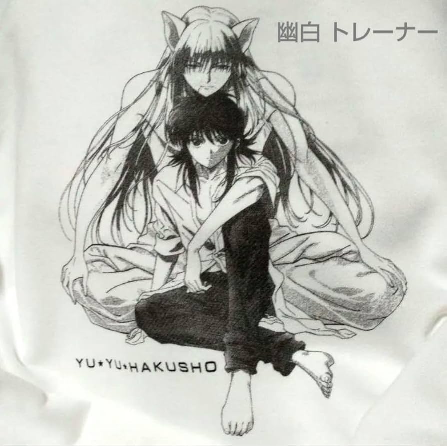 Amazon.co.jp: 幽遊白書 蔵馬 トレーナー L +アクリルキーホルダー妖狐