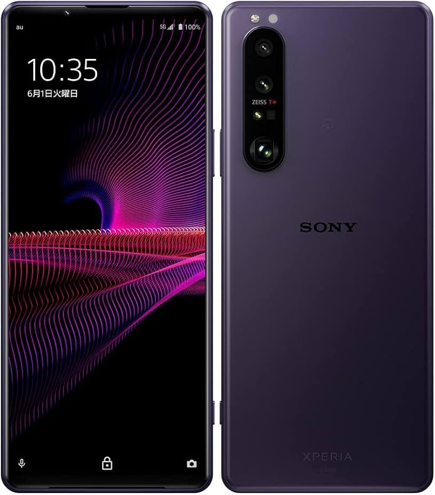 Amazon.co.jp: Sony Xperia 1 III SIM Free SOG03 au 5G 4500mAh 12 GB