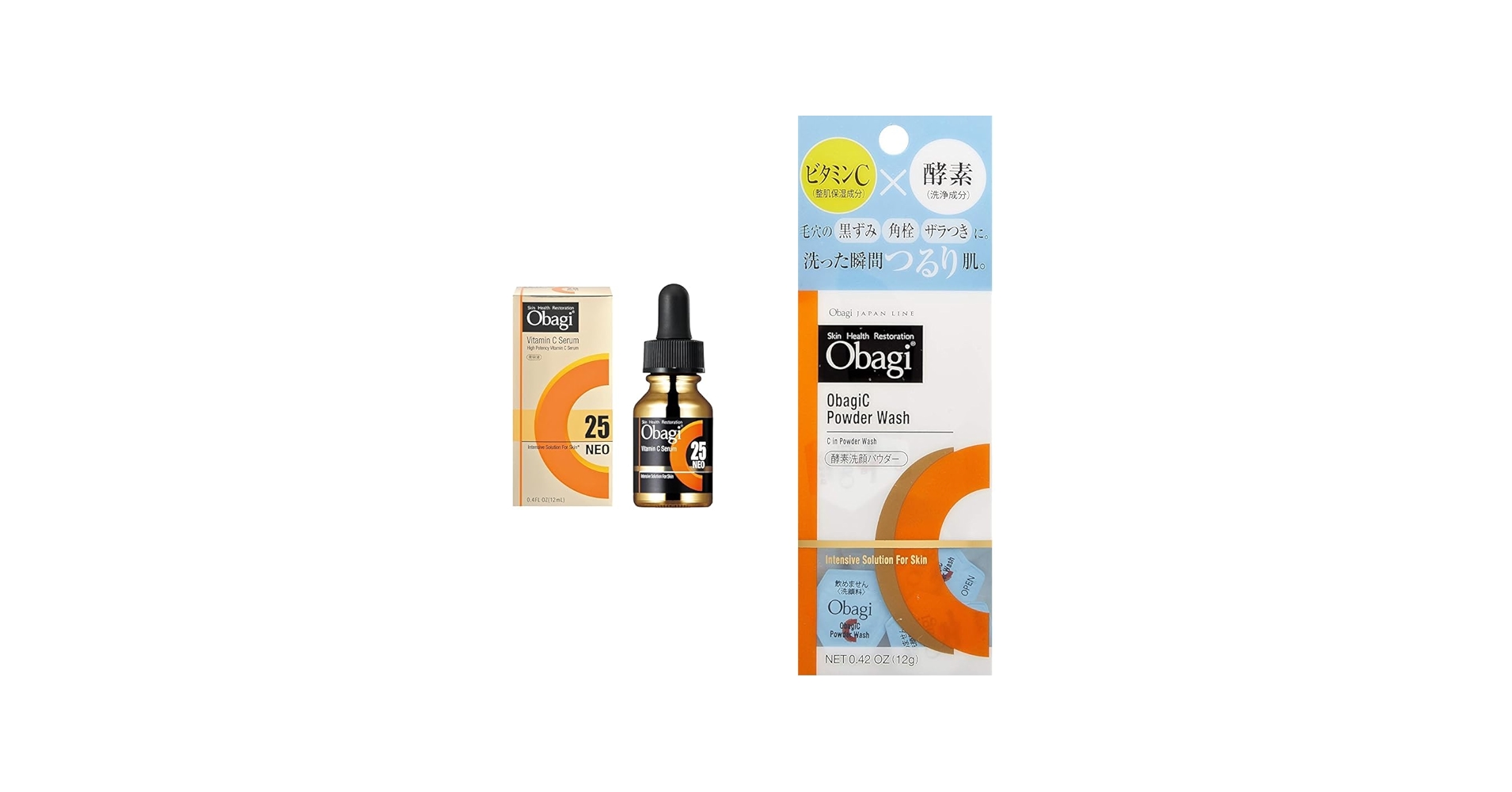 Amazon.co.jp: Obagi 【セット買い】 オバジ C25セラム ネオ 12ml