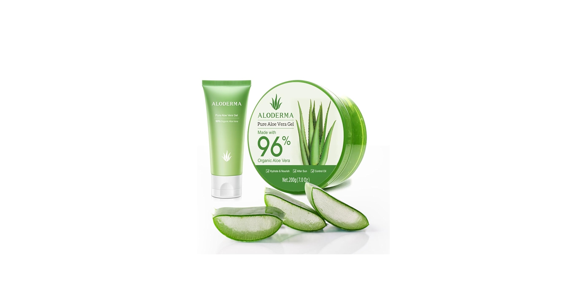 Amazon.com : All Purpose Aloe Vera Gels Set - 3 Pack - 2pcs x 200g