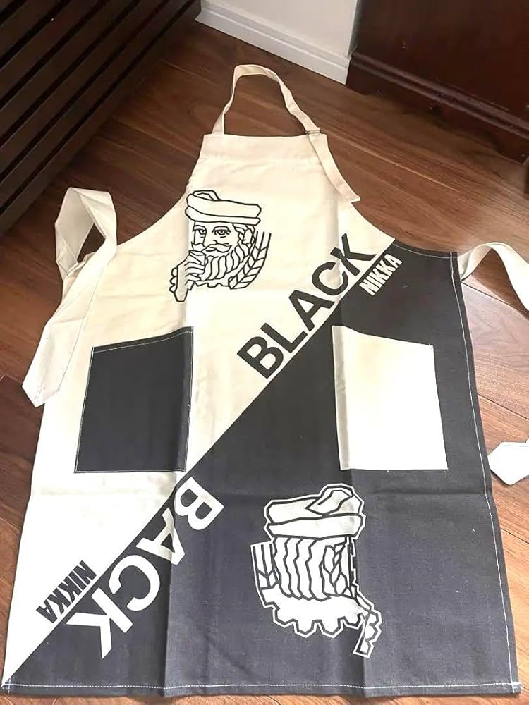 Amazon.co.jp: エプロン 前掛け ニッカウィスキー ブラックニッカ