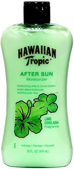 Amazon.com : Hawaiian Tropic Lime Coolada After Sun Moisturizer 16