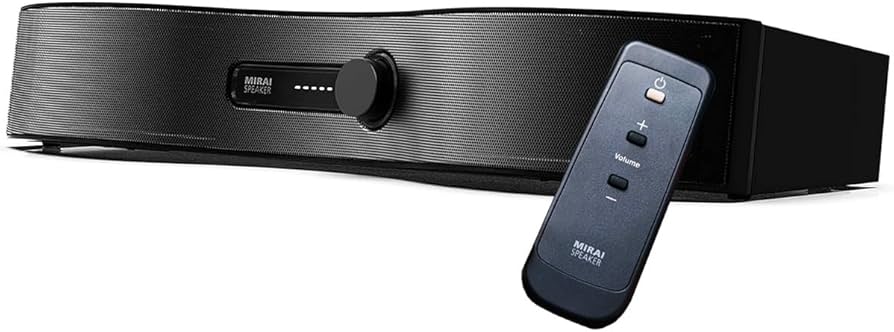 Amazon.com: Mirai Speaker Dialogue Enhancing TV Soundbar with
