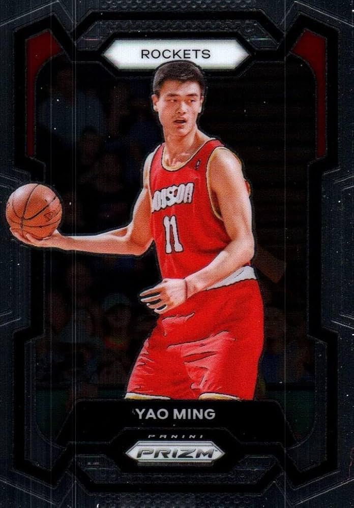 Amazon.com: Yao Ming Prizm Collectible Basketball Card- 2024
