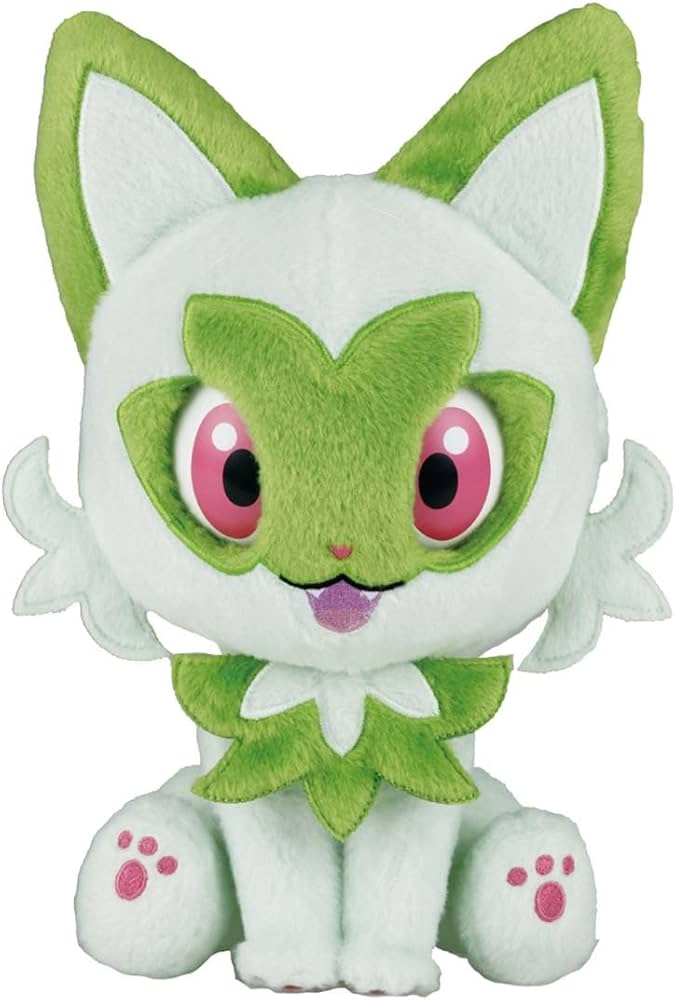 Amazon.co.jp: ポケットモンスター なでてみつめてぱちくりニャオハ