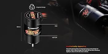 Amazon | HOBBYWING Quicrun Fusion SE 540スペック (Fusion SE 1800KV