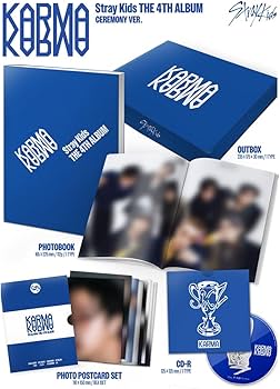 Amazon.com: STRAY KIDS KARMA [CEREMONY Ver.] 4th Album + Pre-Order