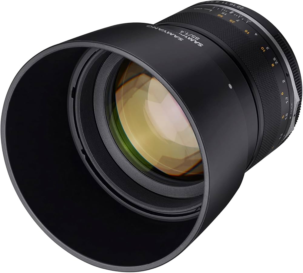 Amazon.co.jp: SAMYANG 単焦点中望遠レンズ MF 85mm F1.4 MK2 ニコンF