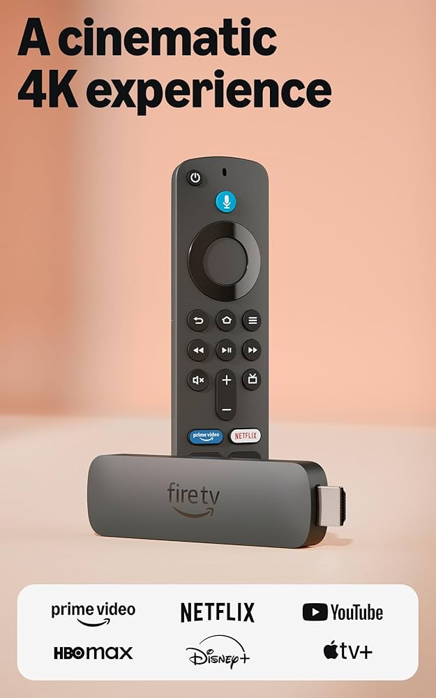 Amazon Fire TV Stick 4K streaming device