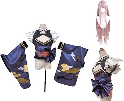 NIKKE 紅蓮 コスプレ メイド服 衣装+ウィッグセット NIKKE 紅蓮