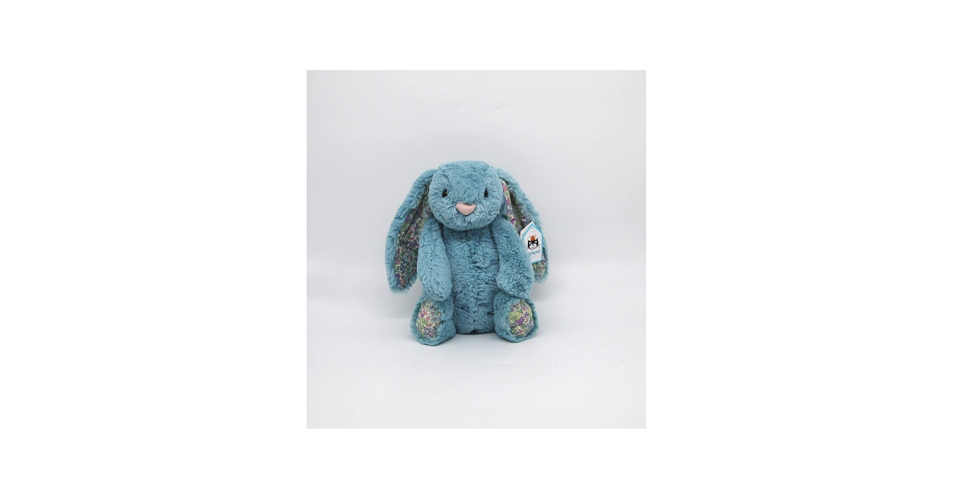Amazon.co.jp: JELLYCAT Medium Blossom Aqua Bunny Rabbit Plush Toy