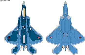 Amazon | プラッツ 1/144 F-22A ラプター 航空自衛隊(想定) 洋上迷彩