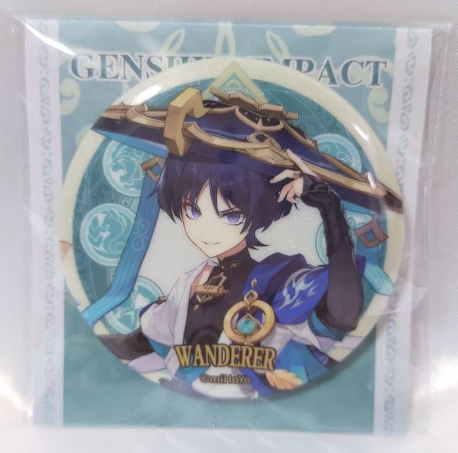 Amazon.co.jp: 【公式正規品】原神 放浪者 スカラマシュ 立ち絵 缶