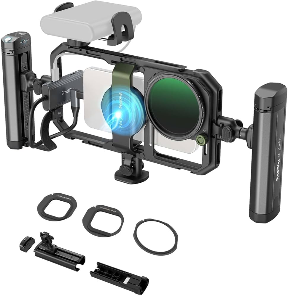 Amazon.co.jp: SmallRig x Brandon Li スマートフォンビデオ撮影キット