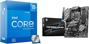 Amazon.com: Intel Core i5-12600KF Desktop Processor + MSI B760
