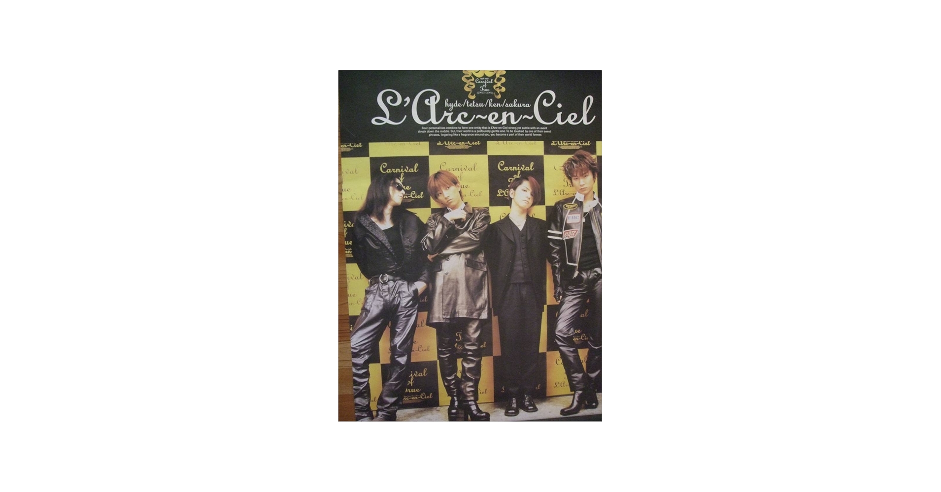 Amazon.co.jp: L'ARC-EN-CIEL ラルクアンシェル 1996 1997 カーニバル