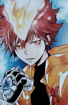 天野明展 in京都 ミニ色紙コレクション リボーン 綱吉 天野明展 in京都