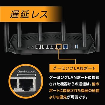 Amazon | 【 Amazon.co.jp 限定 】 ASUS WiFi TUF-AX6000 無線