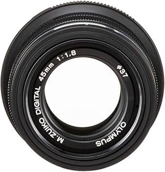 Amazon.com : OM SYSTEM Olympus M.Zuiko Digital 45mm F1.8 Black for
