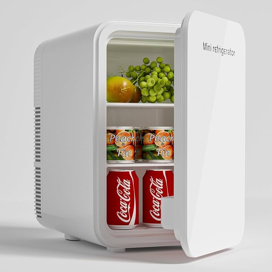 Amazon | HANLANG ミニ冷蔵庫10L 小型冷蔵庫 -2℃～60℃ 小型冷温庫 保冷