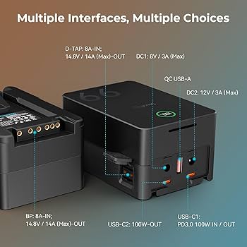 Amazon.com: SMALLRIG V Mount Battery, 99Wh / 6800mAh V Mount