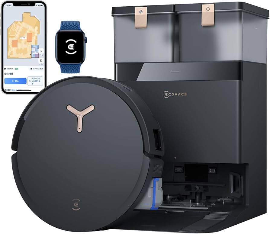 Amazon | ECOVACS (エコバックス)DEEBOT X8 PRO OMNI 18000Pa吸引力