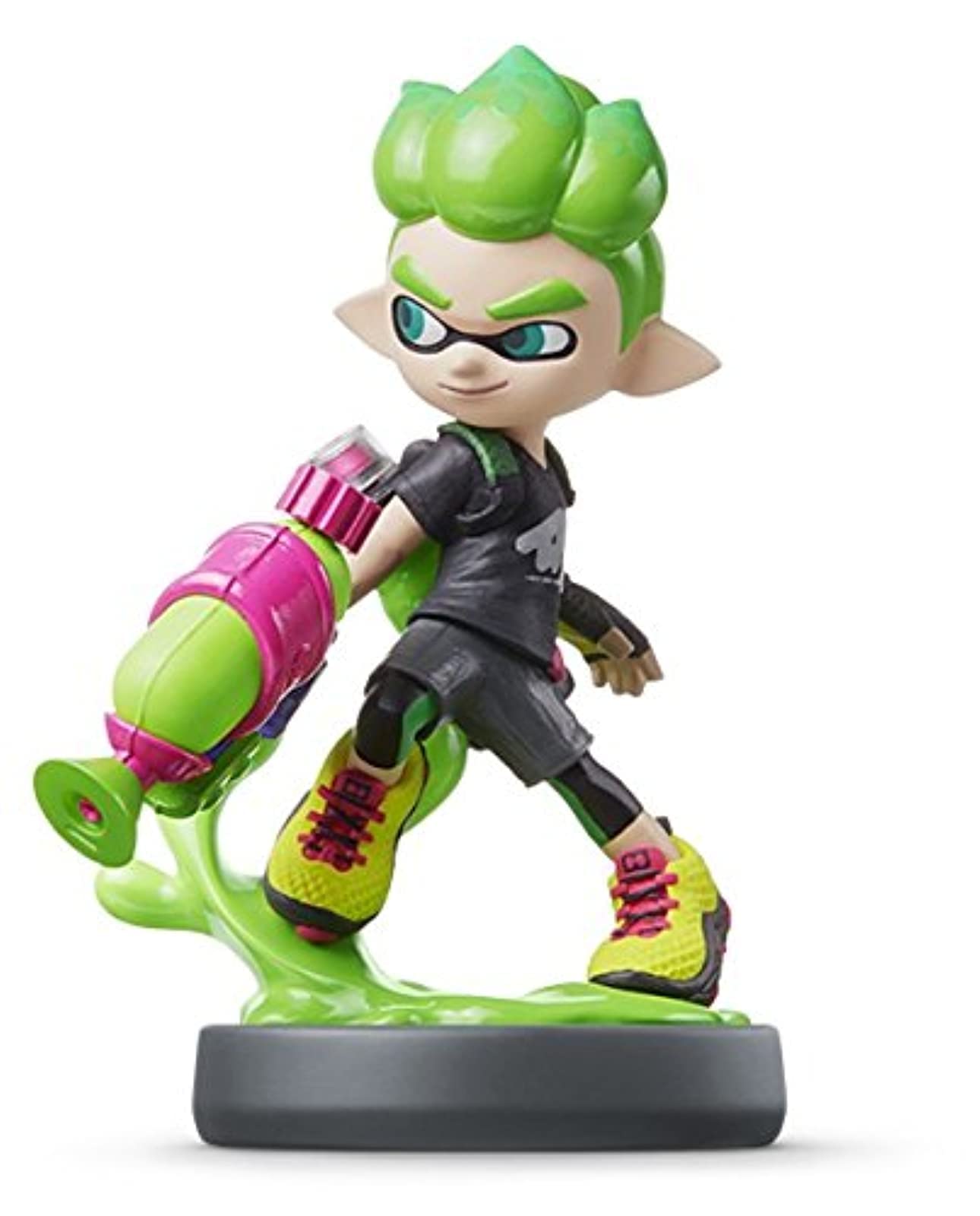 Amazon.co.jp: amiibo ボーイ【ネオングリーン】 (スプラトゥーン