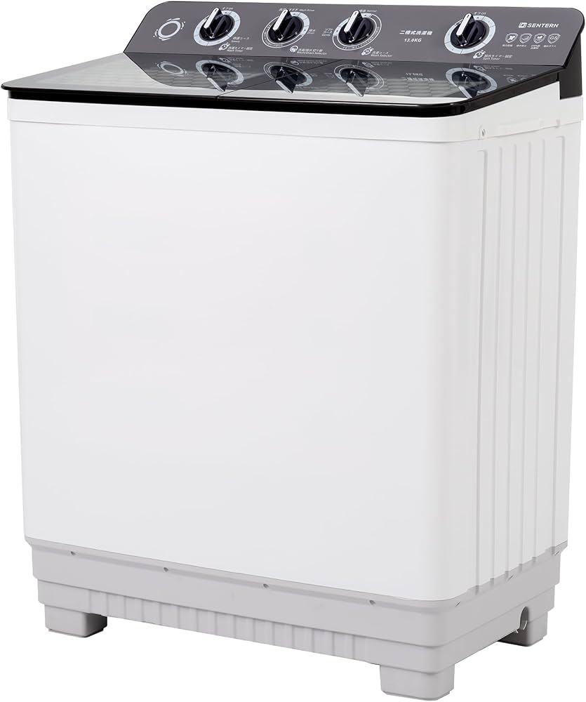 Amazon | 2槽式洗濯機 洗濯機 13kg 大容量 洗濯容量13kg 脱水10kg 13