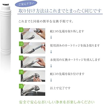 Amazon | 【ノーブランド品】タカギの浄水器に使用できる取付け互換性