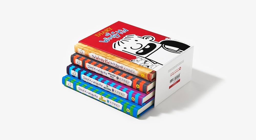 Diary of a Wimpy Kid Box of Books 12-14 Plus The Wimpy Kid Do-It