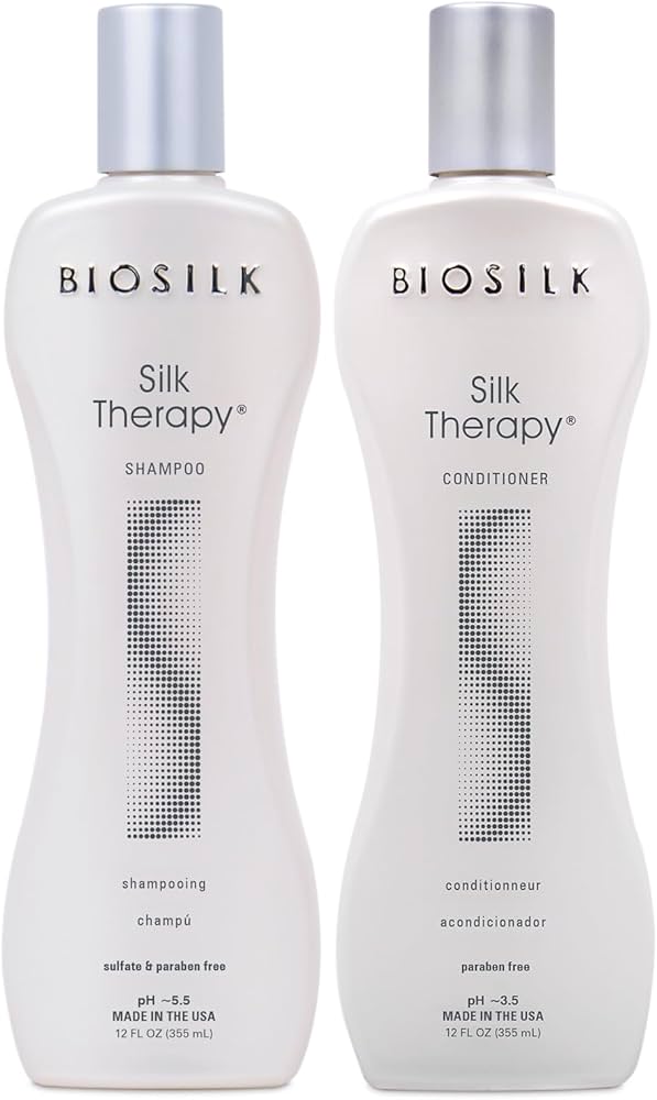 Amazon.com : BioSilk Silk Therapy Duo Set Shampoo & Conditioner