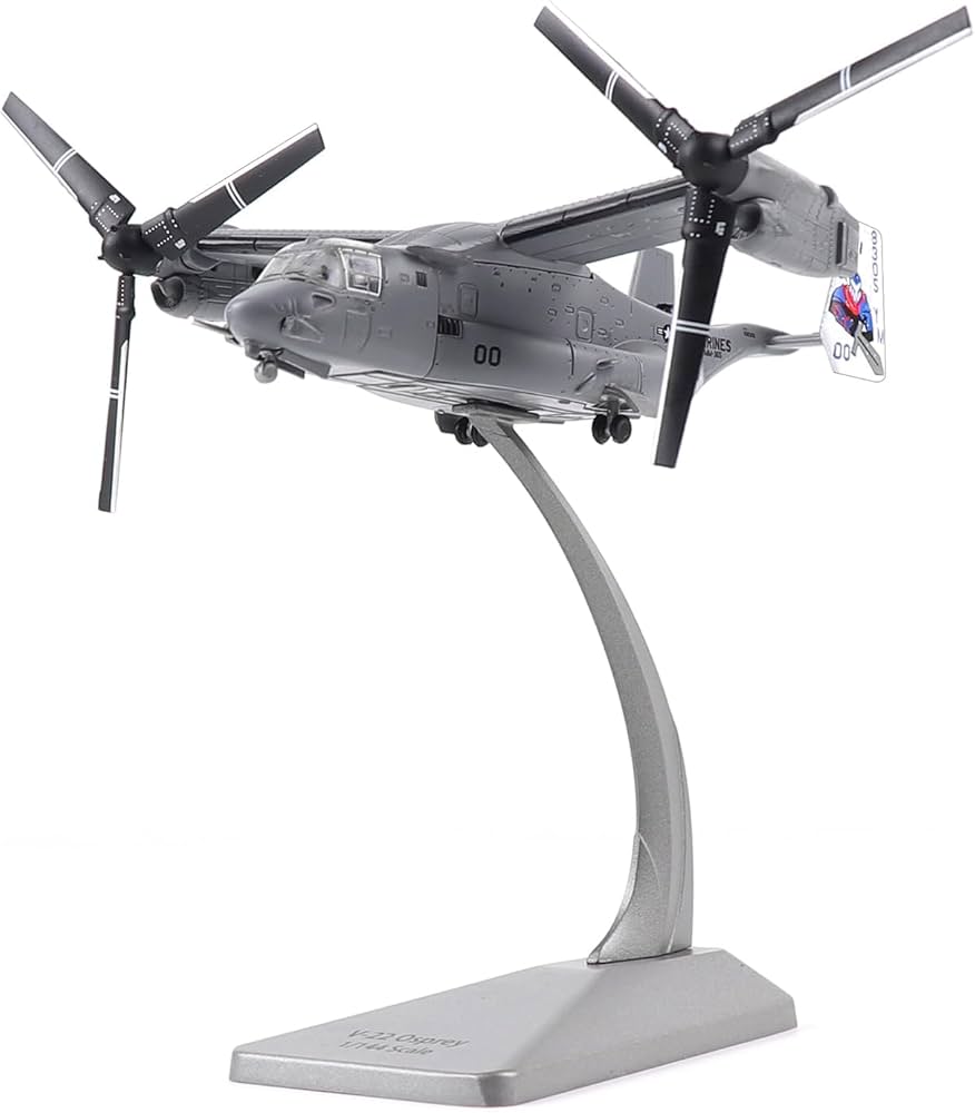 Amazon | Vizbello V-22 オスプレイ 1/144スケールモデル航空機キット