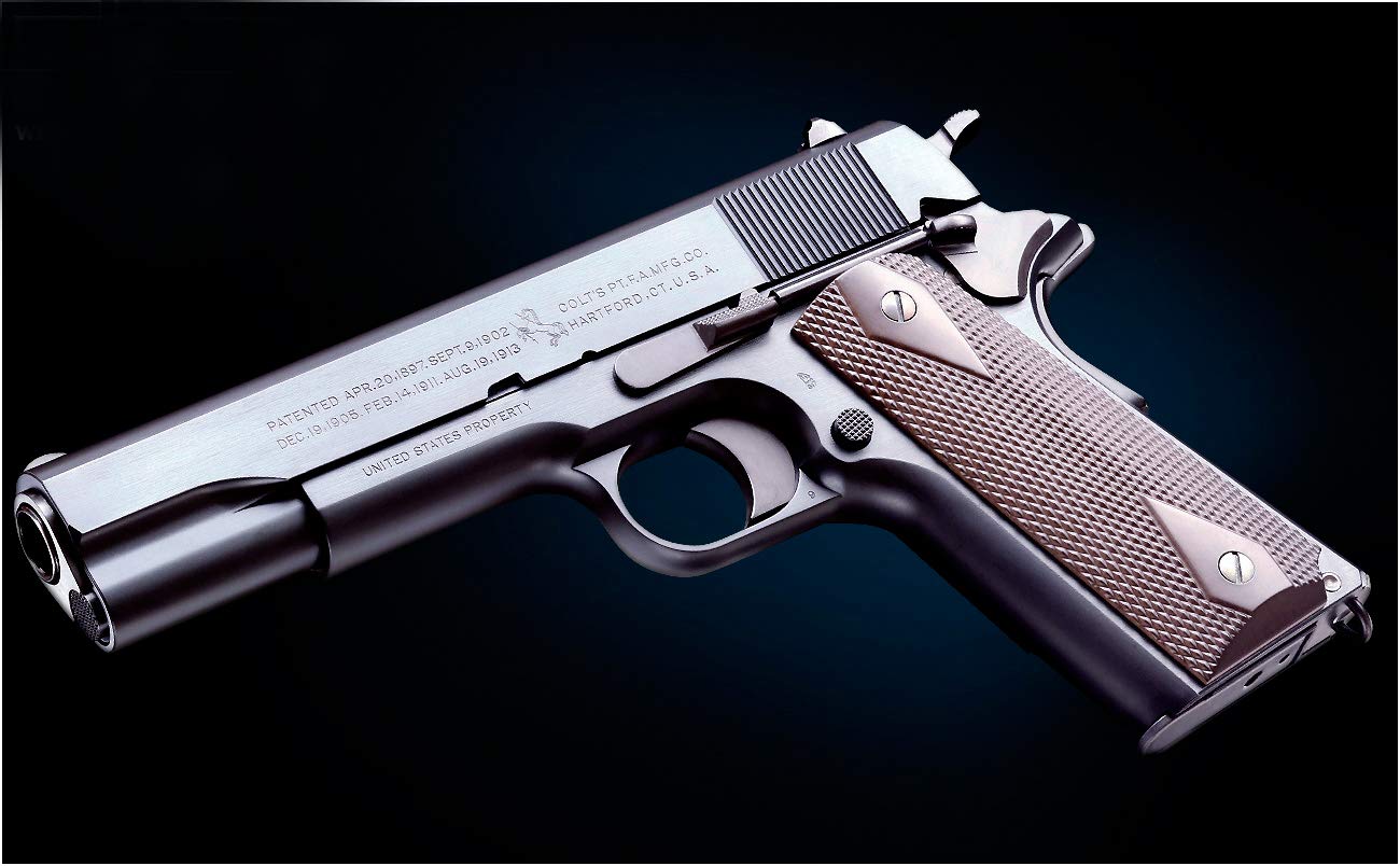 Amazon | 【WAスーパーリアルガン】WA コルト M1911 ブラックアーミー