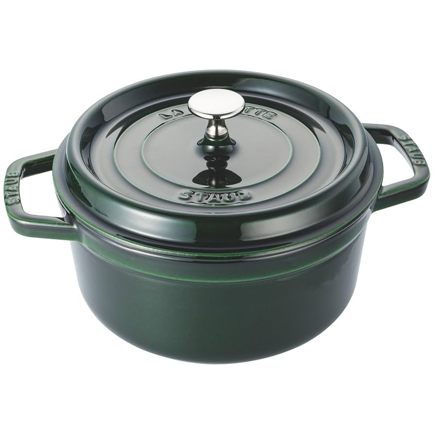 STAUB LA COCOTTE 22cm ダークグリーン ストウブ ストゥブ ストウブ鍋