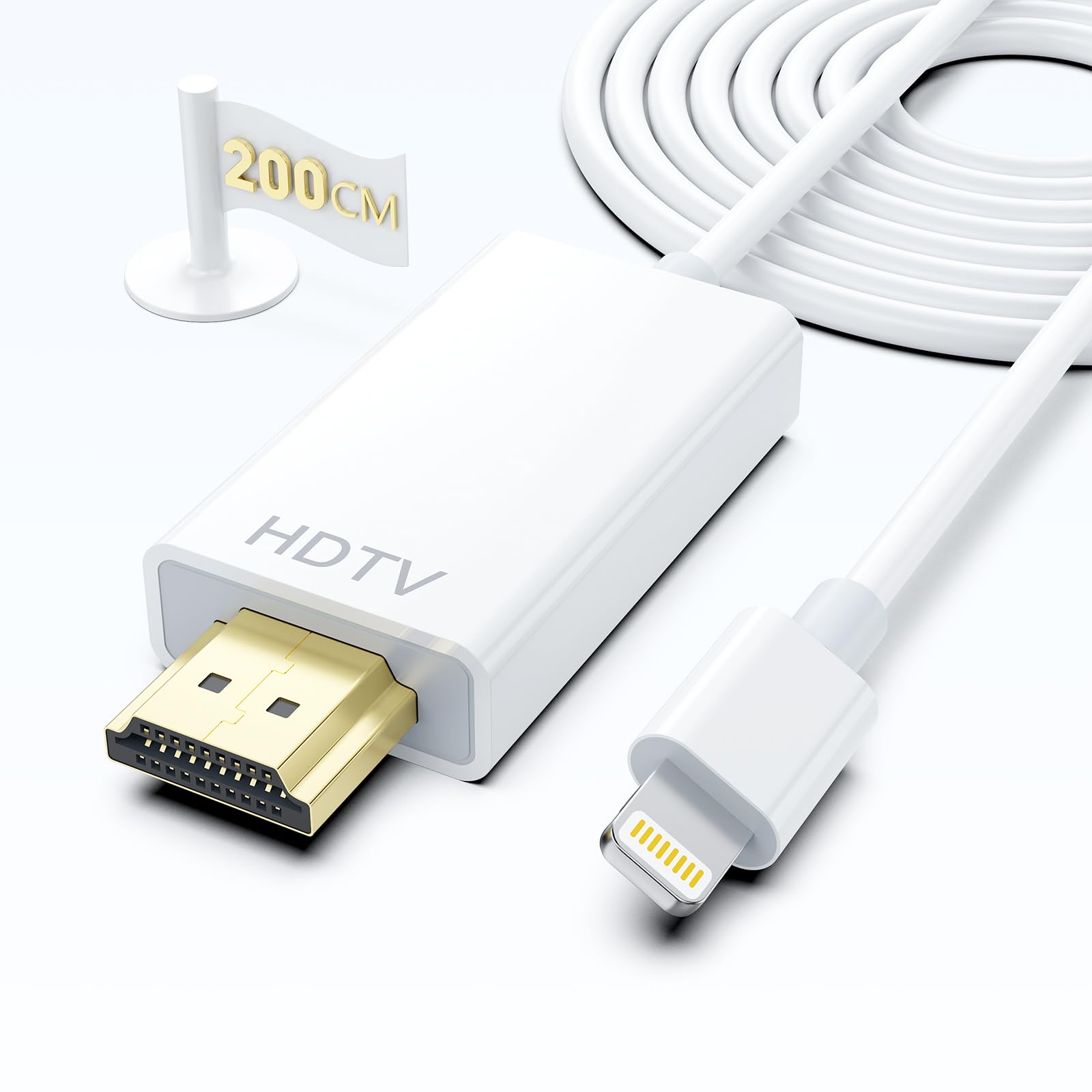 Amazon.co.jp: 【2025 MFi認証品】HDMIケーブル iPhone hdmi変換