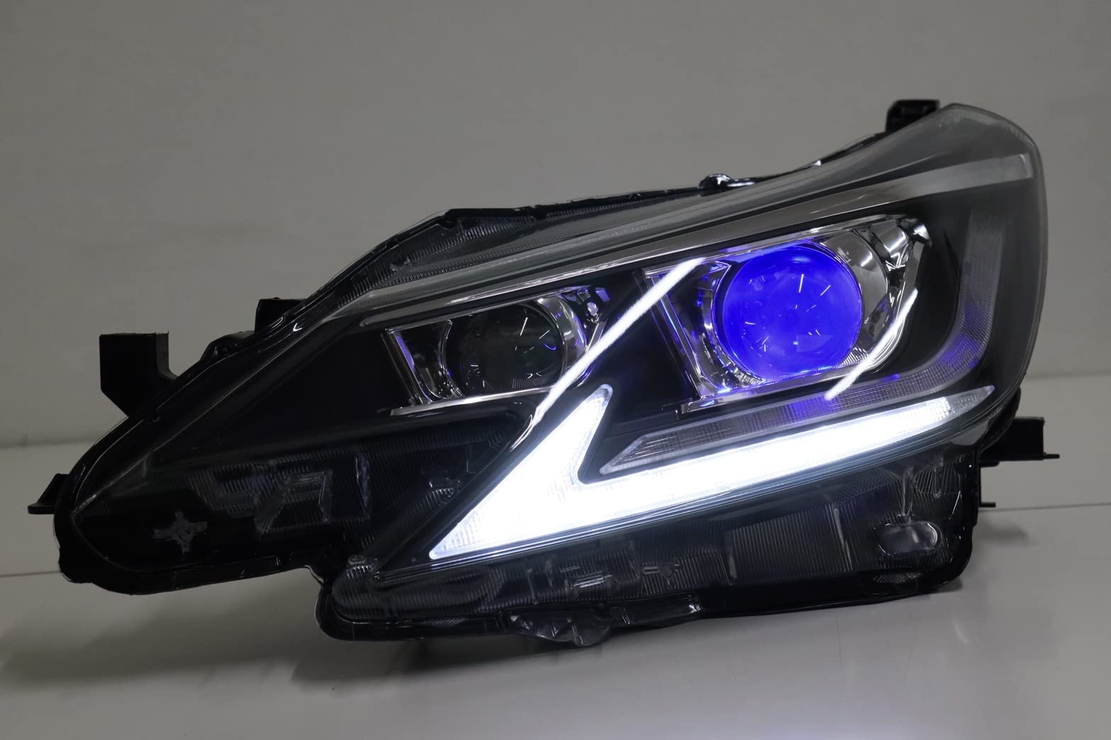 Amazon | GRX130 マークX / 中期後期型2眼ヘッドライト 青眼