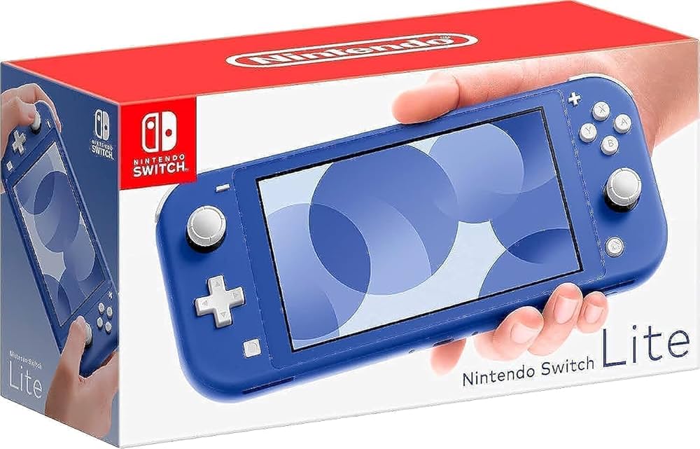ニンテンドースイッチライト ブルー 充電器 DQ11ソフト付き