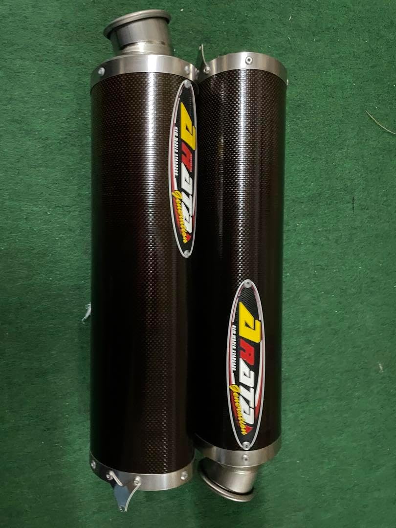 3日のみ値引き YZFR12004-2006 チタンドライカーボンサイレンサー YZF