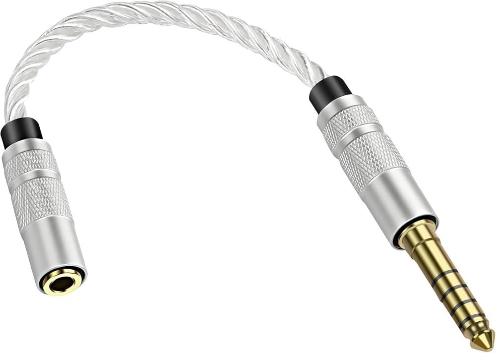 Amazon.com: XMSJSIY 4.4mm Balanced to 3.5mm TRS Stereo Audio Cable